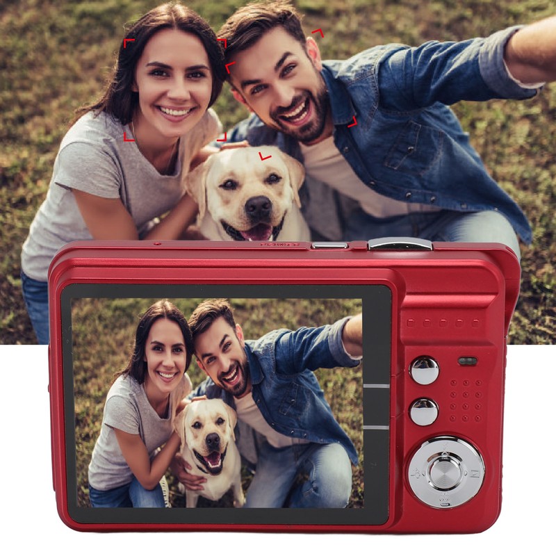 4K Digital Camera 48MP HD 2.7 Inch Screen 8X Zoom