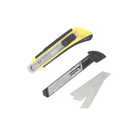 Naxypnalic Heavy-Duty Retractable Utility knife Cutter BOX,Auto Qucick Change Blades Design With 3Pcs Blades,Precision Cardboard Box Cutter for Warehouse, Moving, Packaging