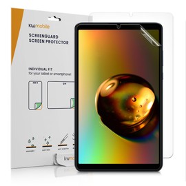 kwmobile Screen Protector Compatible with Xiaomi Redmi Pad SE 8.7" Screen Protector - 2X Anti-Fingerprint Film Shield for Tablet