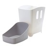Ubbi Ubbi Freestanding Bath Toy Organizer Bath Caddy with Removable
