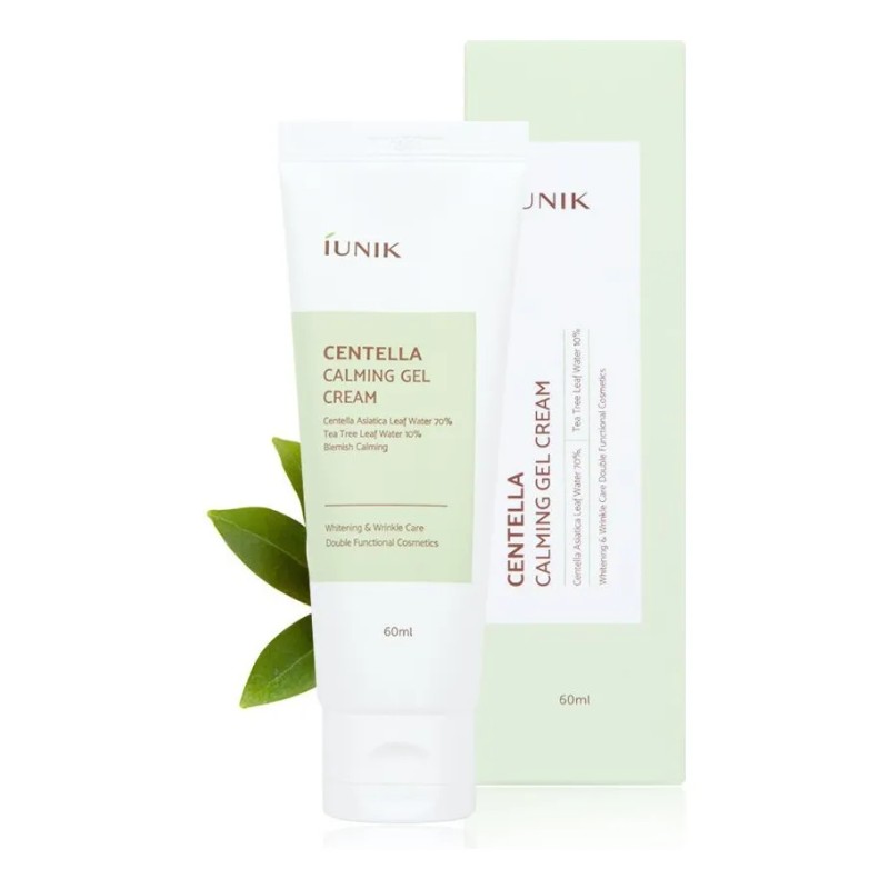 Iunik Centella Calming Gel Cream Coreana Ultra Hidratante Sensible Danoche
