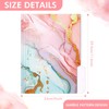 Trandraft 40 Pack Decorative File Folders Cute File Folders Marble