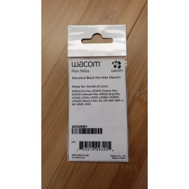 Wacom - Standard Nibs for Previous Generation Pens (5-Pack) - Black