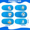 RGKY Pack of 6 Amblyopia Children's Eye Patches, Cartoon Eye