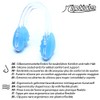 Ergonomic nose clip and earplugs for swimming, diving or snorkeling