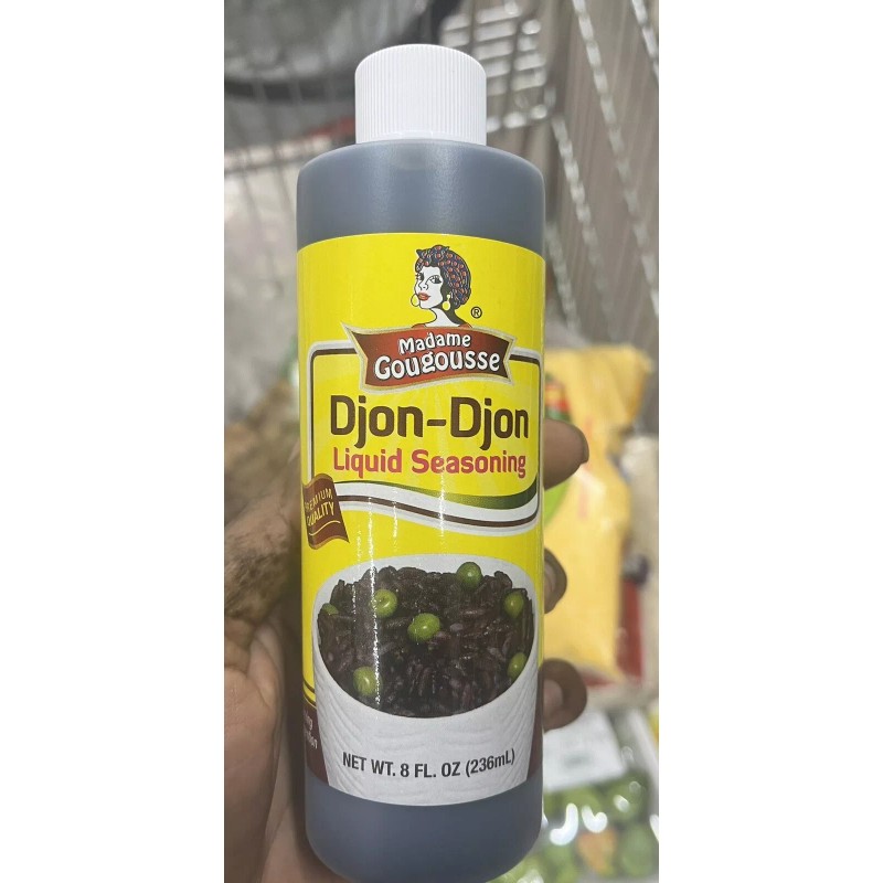 madame gougousse Djon-Djon Liquid Seasoning Madame Gougousse Haitian Black Mushroom