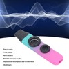 Kazoo Instrument Double Flute Hole Adjustable Tone with Diaphragm Replacement