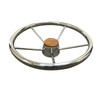 Pactrade Marine 13 1/2" Destroyer SS 304 Steering Wheel 5