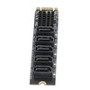 Convert Adapter Card M.2 NGFF BKEY SATA to 5 Port