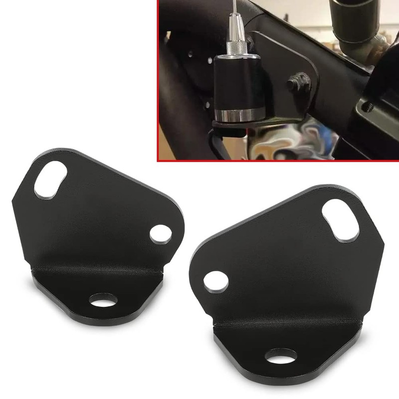 CHEDA Rear LED Flag Whip Antenna Reverse Light Mount Brackets