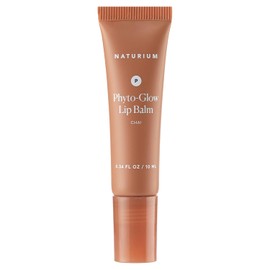 Naturium Phyto-Glow - Bálsamo labial hidratante para el cuidado de los labios con un acabado brillante, 0.34 oz Chai