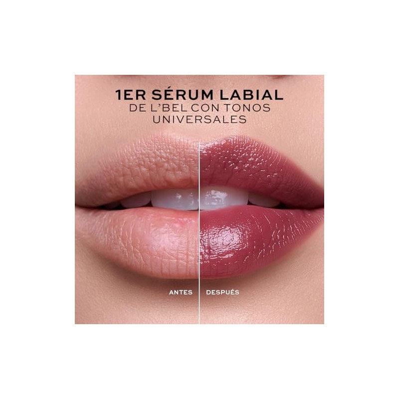 L'BEL - Solutions pro-hialuron Bálsamo Labial Nude Universal, Sérum Labial,