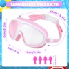 Gafas de Natación para Niños,2 Pcs Anteojos de Natación para