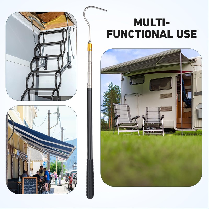 Attic Ladder Pull System Kit - Attic Pull Down System