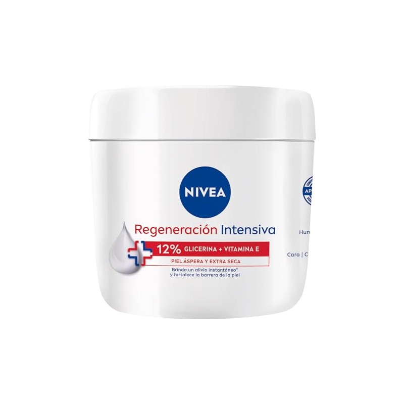 NIVEA Body Crema Corporal Humectante Regeneración Intensiva en Tarro 400ml