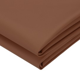 PATIKIL 63x39.4in Faux Leather Sheets, Faux Leather Fabric Sheets Vinyl Fabric Synthetic Soft Waterproof PU for Replacement Upholstery Car, Brown