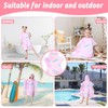 MOKANI Hooded Poncho Towels for Kids, Quick Dry Microfibre Bath