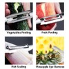 3PCS Potato Peeler, Vegetable Peeler, Orange Citrus Peeler, Ergonomic Non-Slip