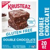 Krusteaz Gluten Free Baking Mix, Double Chocolate Brownie Mix, Gluten