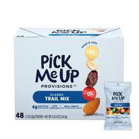 Staples Pick Me Up Provisions Classic Trail Mix, 1.5 oz., 48 Bags/Box (PM62797)