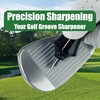 Professional Golf Club Groove Sharpener, Dual Blade SKD11, High Hardness