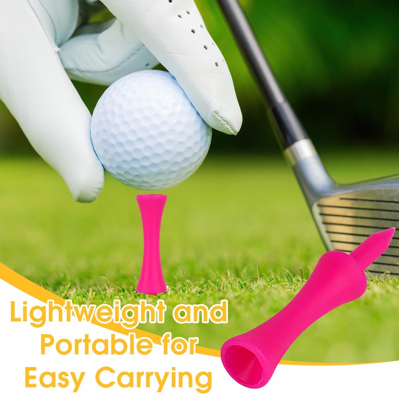 Golf Tees Plastic, 100pcs Castle Golf Tees, Small Castle Tees,