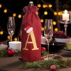 Burlap Wine Bag Christmas Wine Bag With Letters Wine Champagne