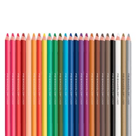 Primascolor Kit de Lápices de colores | Punta 4.0 mm | 24 Piezas | Colores Intensos