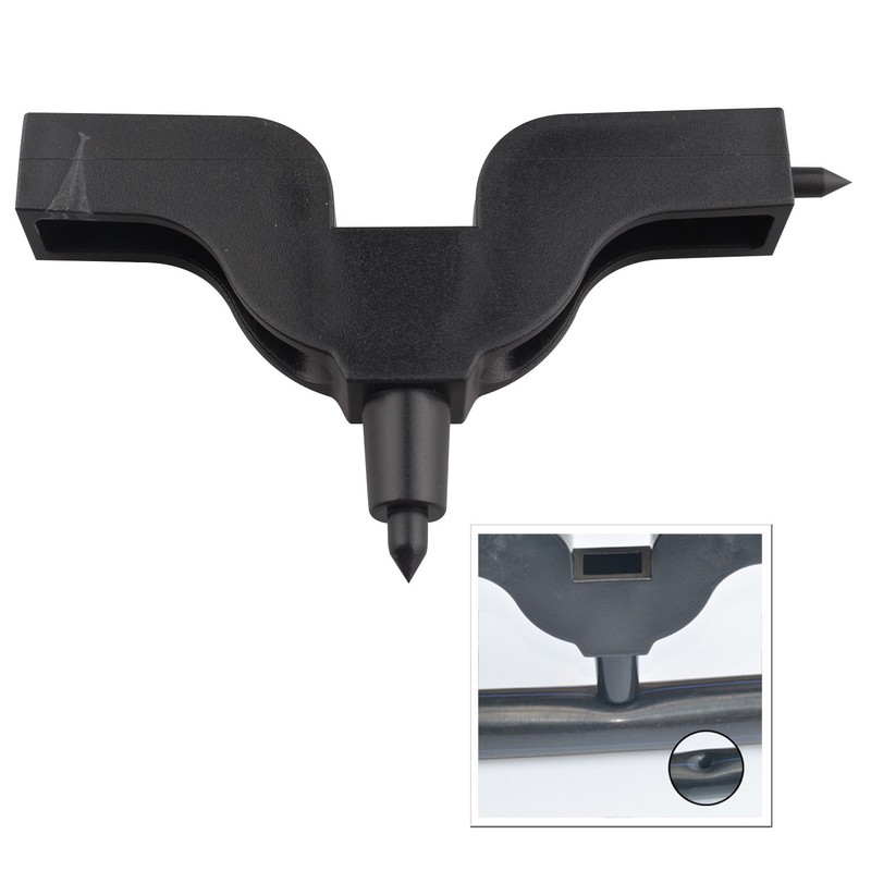 Futheda 2pcs 3mm, 4mm Irrigation Puncher Hole Maker Garden Drill