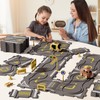 Large Puzzle Race Car Track Set for Toddlers Kids, Puzzle