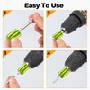 SEESE 2 Pcs Strong Magnetic Screw Ring, 1/4 Inch/ 6.35
