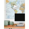 US and World Map Bundle Wall Decals, WP4430
