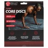 BALLY TOTAL FITNESS Gliding Core Discs, Black