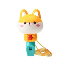 Jadelute loud and clear sound whistle, outdoor play whistle(Shiba Inu)