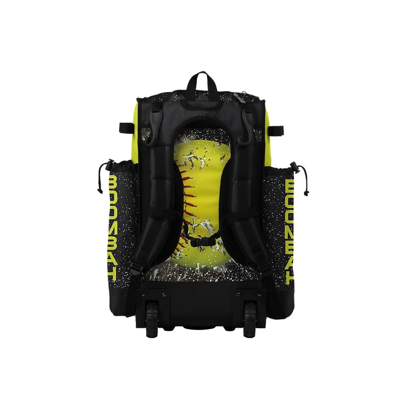 Boombah Superpack Hybrid Rolling Bat Bag - Softball Highlight Bat