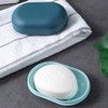 KMOCEPLY Portable Soap Dish Travel Soap Box Soap Container with