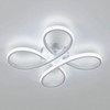 SENQIU Modern LED Ceiling Light, 30W Creative Ceiling Lamp Fixture