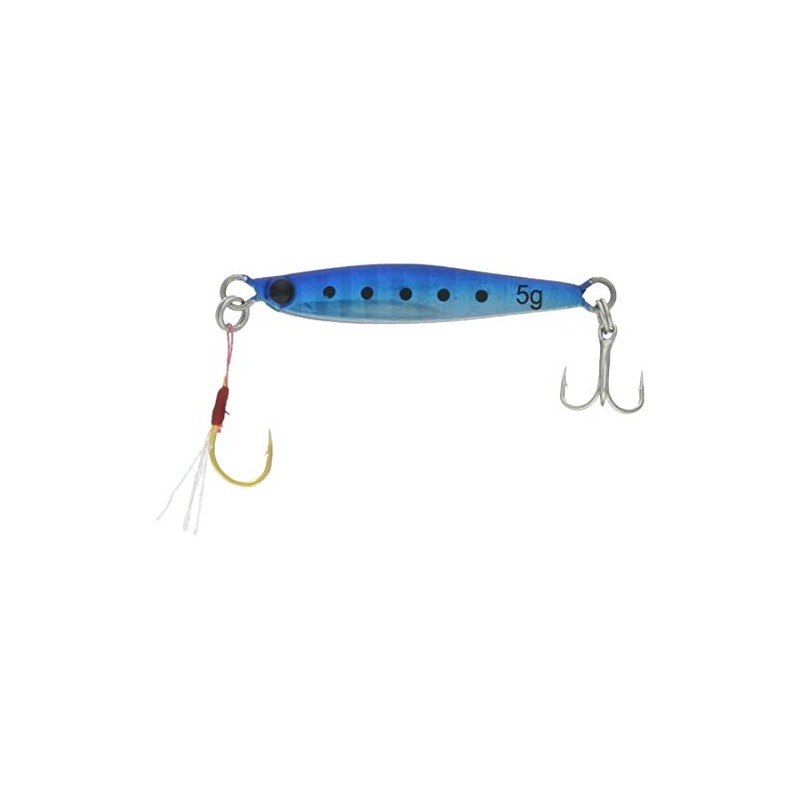 ソルザ(Salza) メタルジグ ジャックメタル 5g #6 ブルー KG-282