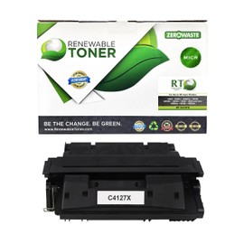 RT Compatible 27X MICR Ink Toner Replacement for HP 27X C4127X | HP Laser Printers 4000 4000n 4000t 4000tn 4000se 4050 4050n 4050t 4050tn 4050se | High Yield Check Printer Cartridge