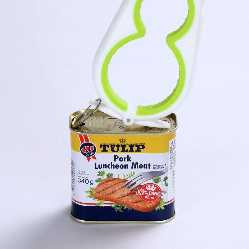 Otstar Can Opener, 5-in-1 Multifunction Bottle Opener Ring Pull Can
