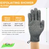 Mig4u Guantes Exfoliantes Ducha Pares Exfoliación Corporal Intensidad Media Alta