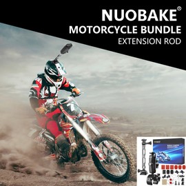 38 in 1 Motorcycle Mounting Bundle Kit, Action Camera Mount Accessories Compatible with Insta360 One X4 / X3 / X2 / X/ONE R/RS/GO 3 / GO2 and Gopro Hero 12/11 / 10/9 / 8/7 Action Camera etc