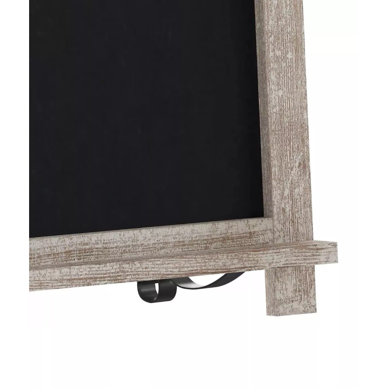 Flash Furniture Canterbury Tabletop Magnetic Chalkboards Weathered Finish 12x17