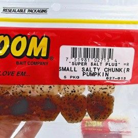 Zoom 2 1/2" Small Salty Chunk 5 Count 2.5" Jig Trailer You Choose Color 027 - 027-013 Pumpkin