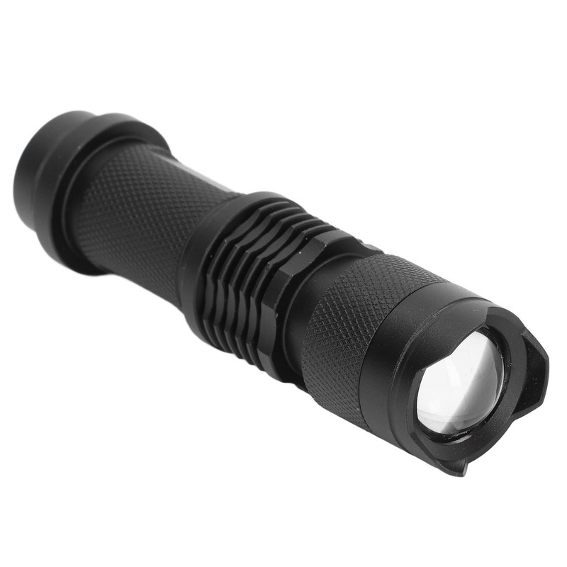 LED Flashlight 1 Mode Retractable Waterproof Handheld Lamp for Hunting