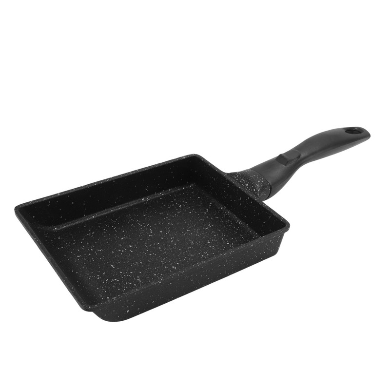 Rectangular Frying Pan Thickened Aluminum Alloy Nonstick Coating Cooking Pan