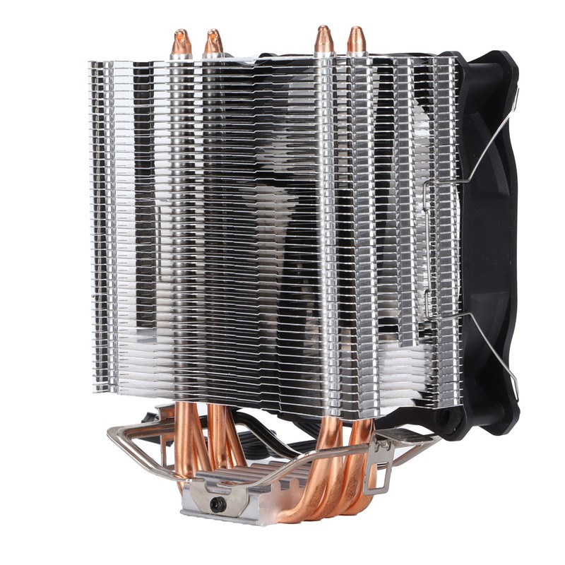 CPU Fan 4 Pure Copper Heat Pipes Mute Heatsink with