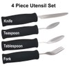 Lightweight Utensil Set with Soft Foam Handles