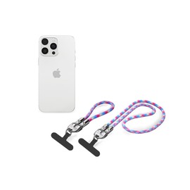 ActivPro Smart Lanyard | 2-in-1 Pack | Mobile Phone Lanyard | Anti Theft | Phone Wrist Strap | Cross Body Strap | Type-C Built-in Charging Cable | Straps for iPhone Samsung Android Phones | Gift