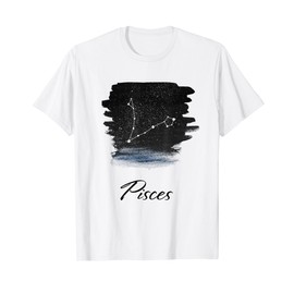 Pisces Zodiac Star Sign / Pisces Astrology Design T-Shirt